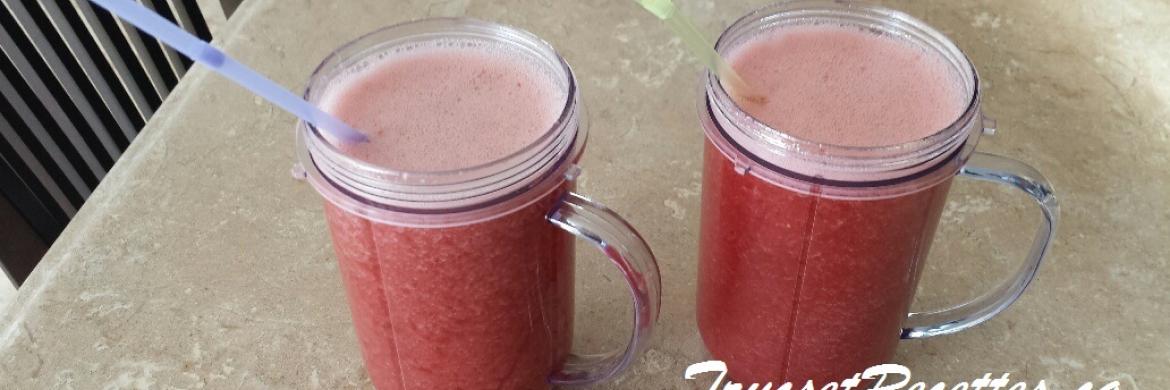 Smoothie aux fruits naturels